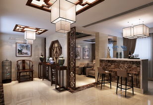 中式风格六居室348平米100万 太湖锦绣坊装修案例 苏州房天下家居装修网