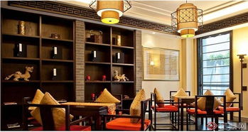 中式风格餐厅会所室内设计概念方案